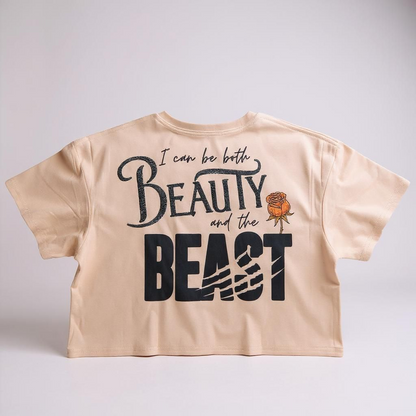 Beauty and the Beast Crop Top