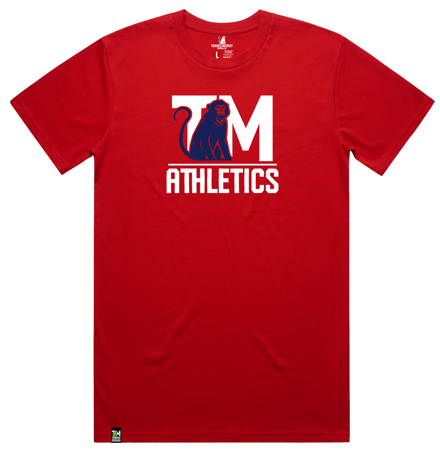 Trained Monkey Athletics Tee