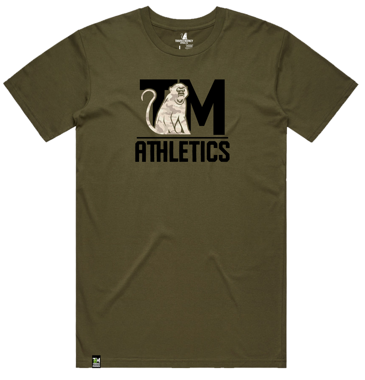 Trained Monkey Athletics Tee