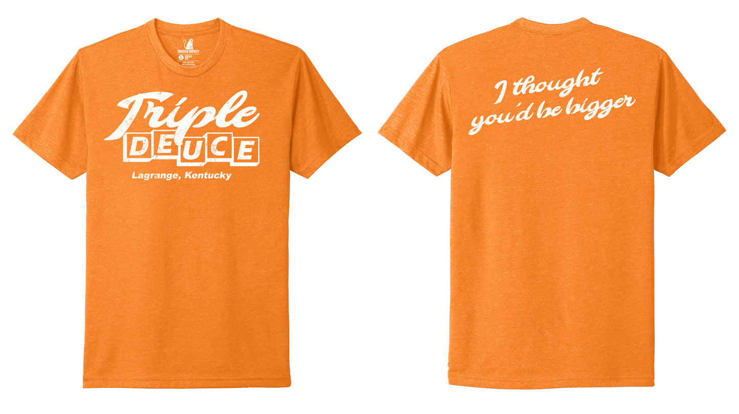 Triple Deuce Custom Tee (orange)