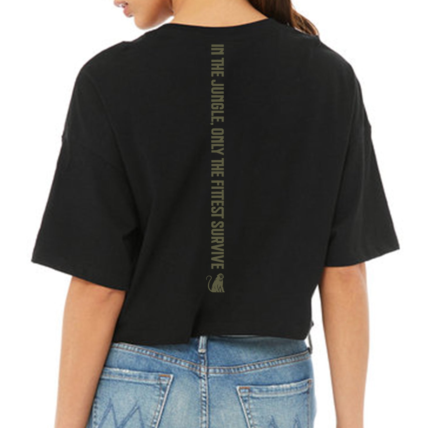 Women's Ultrasoft Branded Crop Top