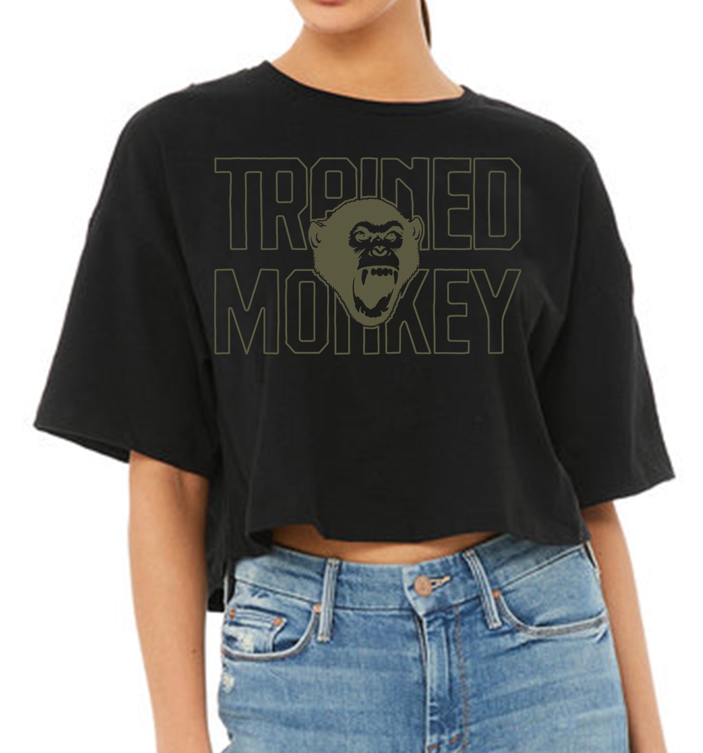 Women's Ultrasoft Branded Crop Top