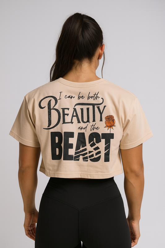 Beauty and the Beast Crop Top